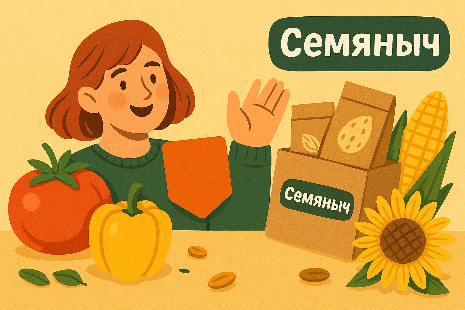Онлайн-магазин семян Семяныч – мощные возможности для растениеводов